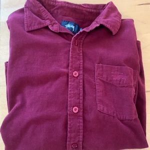 Stussy long sleeve button up